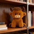 thumbnail image 2 of Alaparte Class Of 2026 Graduation Highland Cow Plush Toy-8.6 Inch Highland Cow Stuffed Animal With Graduation Cap And Sash, Cute Stuffy Plushies Graduation Gift For Her Him Kids Kindergarten College, 2 of 6
