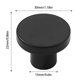 thumbnail image 3 of Elegante Minimalista Cajón Tiradores Agujero Acabado Hardware Aspecto aerodinámico para gabinetes modernos Agarre suave Mejorar la estética de su hogar, 3 of 7