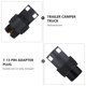 thumbnail image 3 of WEUVEB Conector Para Remolque 7 Pines Adaptador Negro Resistente Para Cables De Vehículos, 3 of 5