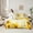 Yellow R, variant on jejeloiu Girls Personalized Gifts Twin Bedding Sets 7-Piece,Gold Letter M Bedding Comforter Set,Natural Flower Sunflower Sheet Sets For Princess,Lightweight Room Decoration Reversible