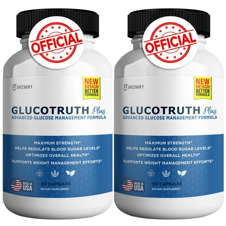 GlucoTruth Plus Advanced With Vitamins Minerals Magnesium Vitamin C Vitamin E Zinc Banaba Leaf (2)