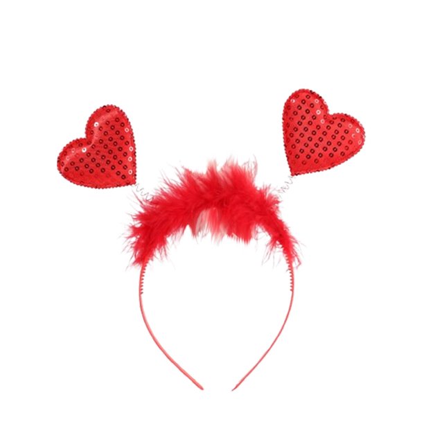 Diademas para San Valentín para mujer Diademas para fiestas Diademas Diadema de poliéster para mujer