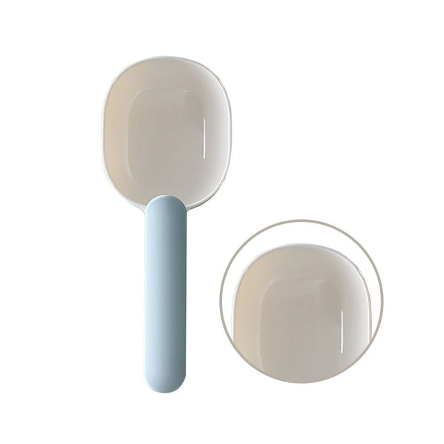 Toystoory Cuchara de arroz de cocina, cuchara de mango largo, taza de comida, vajilla de plástico, suministros de cocina, herramienta de cocina Mostrada No.02 Toystoory HA001086-02
