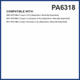 thumbnail image 2 of PG Engine Air Filter PA6318 | Fits 2006-2016 Mini Cooper, 2011-2016 Cooper Countryman, 2013-2016 Cooper Paceman, 2 of 6