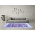 thumbnail image 3 of Ahgly Company Indoor Rectangle Oriental Blue Modern Area Rugs, 8' x 12', 3 of 4