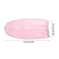 thumbnail image 2 of Gorro de Ducha de Seda Simulada para Mujeres 1 Pc de Bargains Únicos para Baño Hotel Rosa, 2 of 5