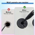 thumbnail image 4 of 2 PCS Starlink Wall Grommets Kit 3/4" Silicone Wall Bushing-Waterproof Drywall Tv Cord Pass Through Split Rubber Cable Grommet for Starlink Dishy Ethernet Cables Router (White 1-1/2" Height) White-2, 4 of 8