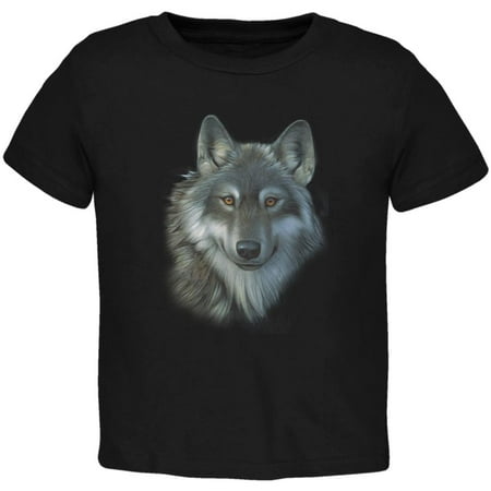 Timber Wolf Face Toddler T Shirt | Walmart Canada