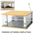 thumbnail image 5 of YILIKISS 2 Parking Spaces 1:24 Car Model Parking Lot Scene DIY Parking Space Display Simulation Scene Present Background Easy Assemble, 5 of 7