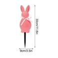 thumbnail image 3 of Easter Outdoor Decorations Easter Dopamine Rabbits Ornament Garden Insertion Full Of Home Party Decoration Easter Decorations For Home Easter Gifts, 3 of 5