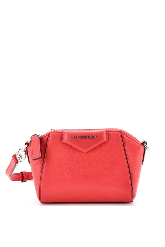 Pre-Owned Antigona Crossbody Bag Leather Nano By Rebag