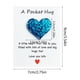 thumbnail image 3 of Tarjeta de bolsillo con bendiciones motivacionales de corazón brillante | Tarjeta de felicitación inspiradora con espacio para mensajes | Regalo de cumpleaños para amigos y familiares, 3 of 6