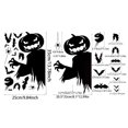 thumbnail image 2 of Halloween Window Stickers Scary Pumpkin Cling Film Decorative Designs For Party Home 14PCS, 2 of 6