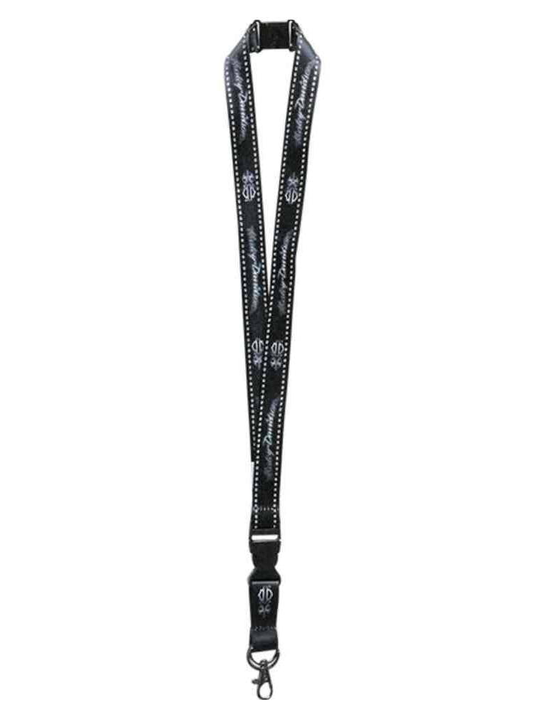 HarleyDavidson Women's Studded Rhinestone Wild Streak Lanyard, Black