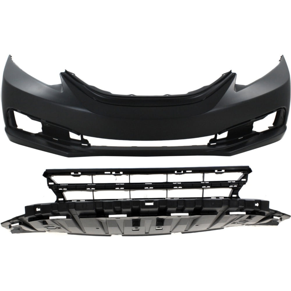 Front online Bumper Cover Grille For 2013 2014 2015 Honda Civic Sedan Black Made Of PP Plastic HO1036113 71105TR3A51