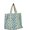 Green, variant on Reversible Large Multicolor Floral Tote Bag, Lightweight Shoulder Handbag, Reusable Grocery Shopping Bag for Daily Commute & Travel