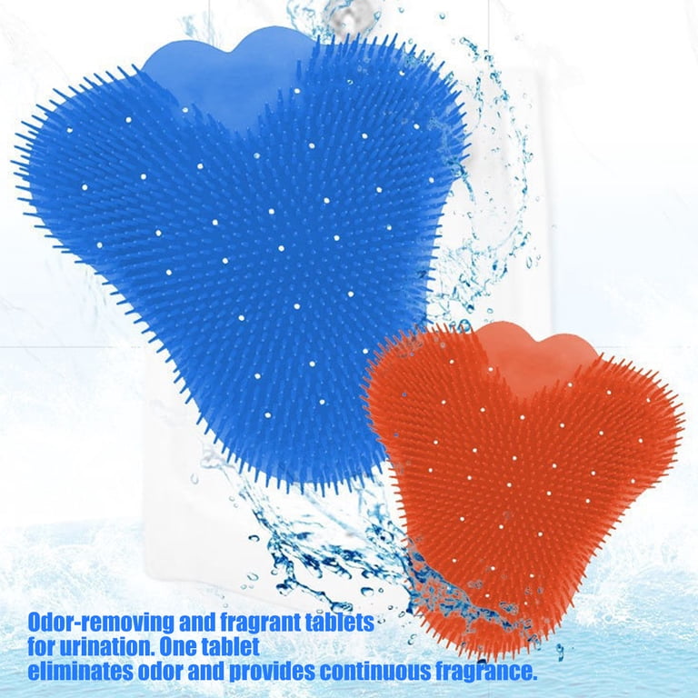 Uninal 6Lots Half Dozen Plastic Urinal Screens Odors Neutralizing Urinal Pad ...