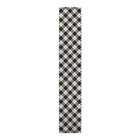 

Creative Products Fall Plaid 16x72 Poly Twill Table Runner