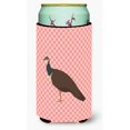 thumbnail image 1 of ""Caroline's Treasures Indian Peahen Peafowl Pink Check decorativo puede abrazar niño alto multicolor"", 1 of 1