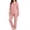 Pink, variant on TEAJOPSUU Women's 2 Piece Pajama Sets Cute Comfy Notched Collar Button Down Long Sleeve Sleepwear Sets with Pants Loungewear Outfit Sets Green
