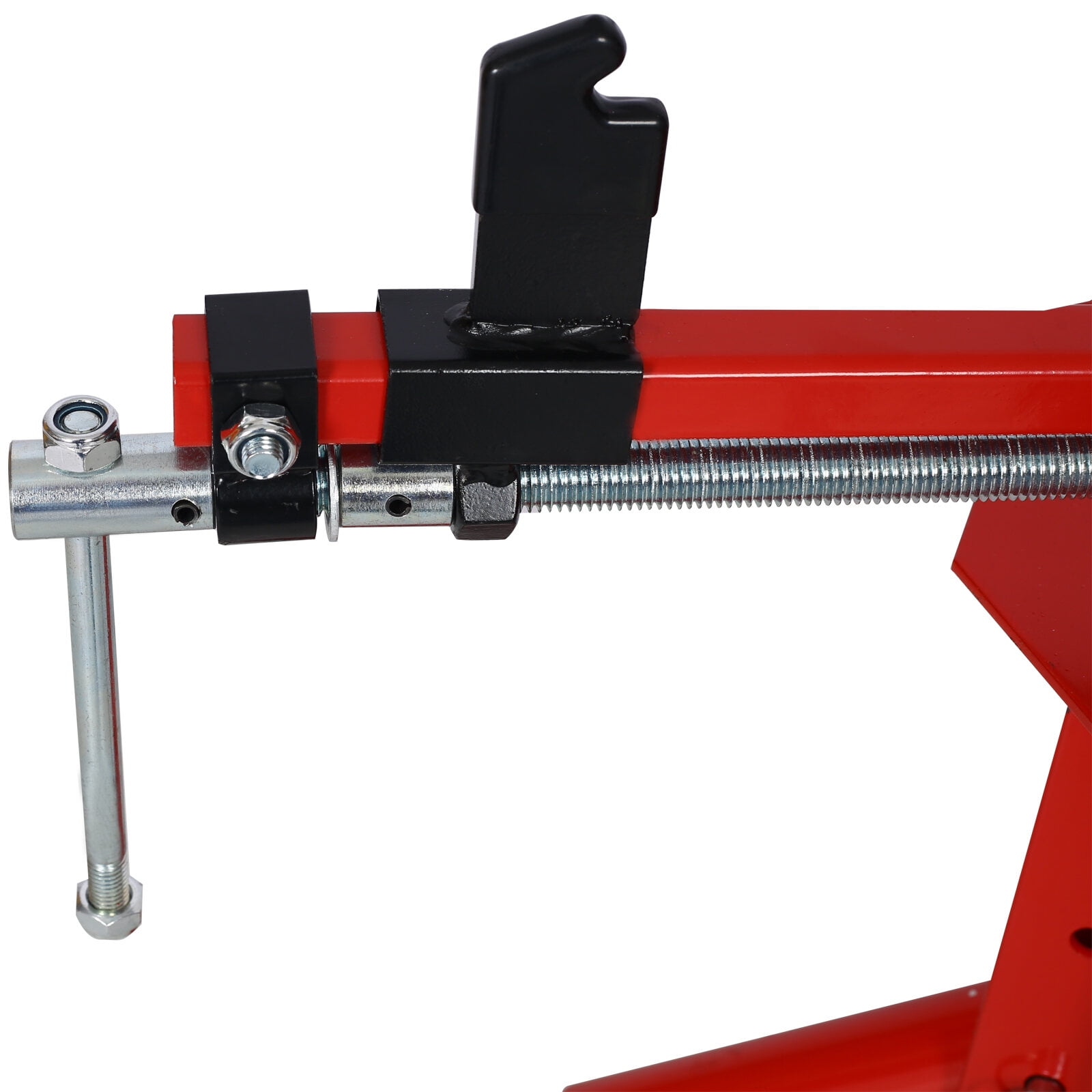 , Multi Manual Tire Changer Auto Car Tire Changer Car/Truck/Motorcycle Portable Hand Tool Tire Bead Breaker Changer 4" to 21", Red ,Steel ,