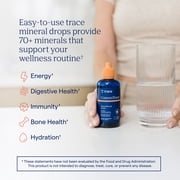 Trace Minerals ConcenTrace Trace Mineral Drops Supports Energy & Digestion - 48 Servings