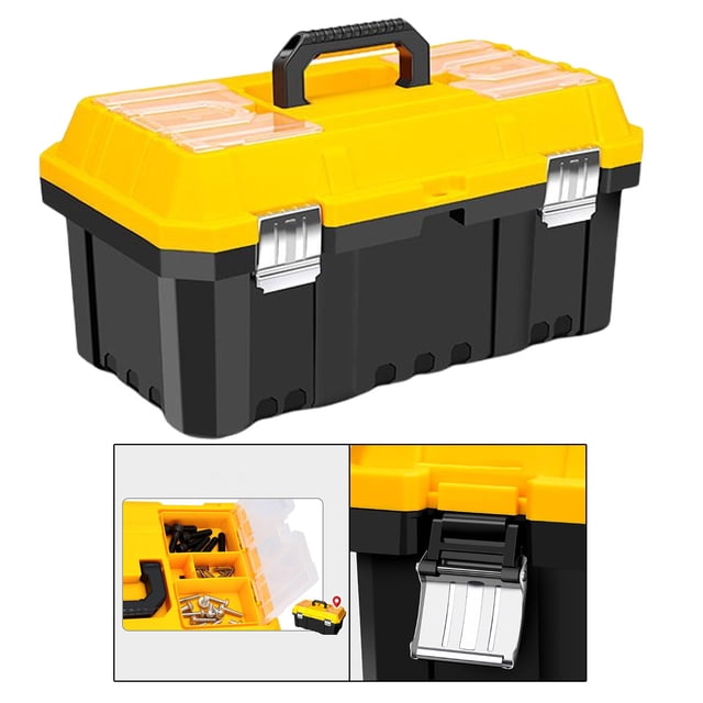 Caja de herramientas de 1 pieza , extraíbles multifunción, caja de almacenamiento de reparación de s portátil con Industria B Soledad Caja de herramientas portátil