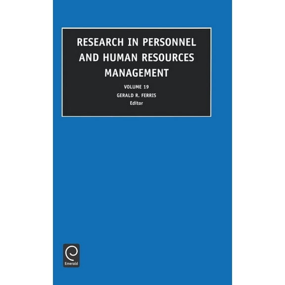 Research in Personnel and Human Resource Research in Personnel and Human Resources Management, Book 19, (Hardcover)