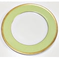 thumbnail image 2 of Haviland Laque De Chine Gold Rim - Pistache Charger/Service Plate, 12 1/4" W, 2 of 4