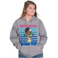 thumbnail image 3 of XOMG POP Music Fan Brooklynn Cartoon Women Plus Size Zipper Hoodie Brisco Brands 2X, 3 of 5