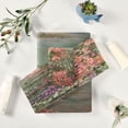 thumbnail image 6 of 3 Piece Bath Towels Set Bath Towel, Hand Towel and Face Towel for Bathroom, Gym, Hotel Enchanted Flowers Painting, 6 of 8