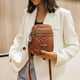 thumbnail image 3 of 3xBandolera Para Mujer, Bolso Para Teléfono Móvil, Bolso De Hombro, Tarjetas Para Teléfono Móvil, Cartera, Bolso Marrón, 3 of 8