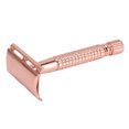 thumbnail image 1 of Outil de Rasage de Sécurité, Manche Portable en Métal Antidérapant Manche Long Double Face pour Hommes Or, 1 of 7