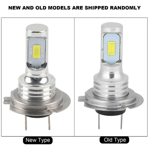Luces Antinnbla para Automóvil Lideró H7 Universales Súper Brillantes de 80 W, Bajo Consumo de Energía, Fácil Instalación, Alta Eficiencia Luminosa, 6000 K, de Larga