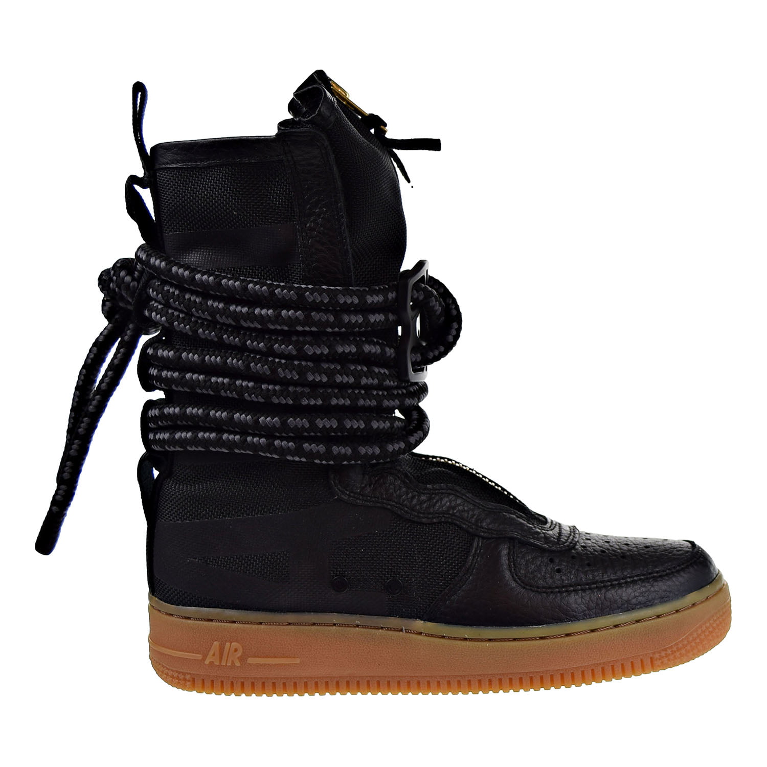 Consequent heelal postkantoor Nike SF Air Force 1 High Top Womens Boots Black/Gum Light Brown/Black  aa3965-001 - Walmart.com