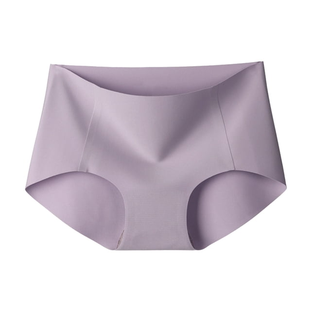 cfhntfmh Women's Seamless Briefs Mid Rise Seamless Full Coverage Underwear Comfort Breathable Workout Panties