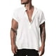 thumbnail image 1 of Camisa De Playa Casual De Lino De Manga Corta Para Hombre, 1 of 2