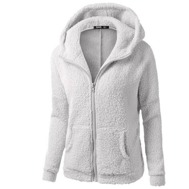 Womens hooded sweater jacket sales