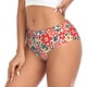 thumbnail image 2 of Fotbe Small Coral Red Flowers Calzones Estampados para Mujer – Ropa Interior de Algodón, Cómoda, Suave y Elástica-Medium, 2 of 6