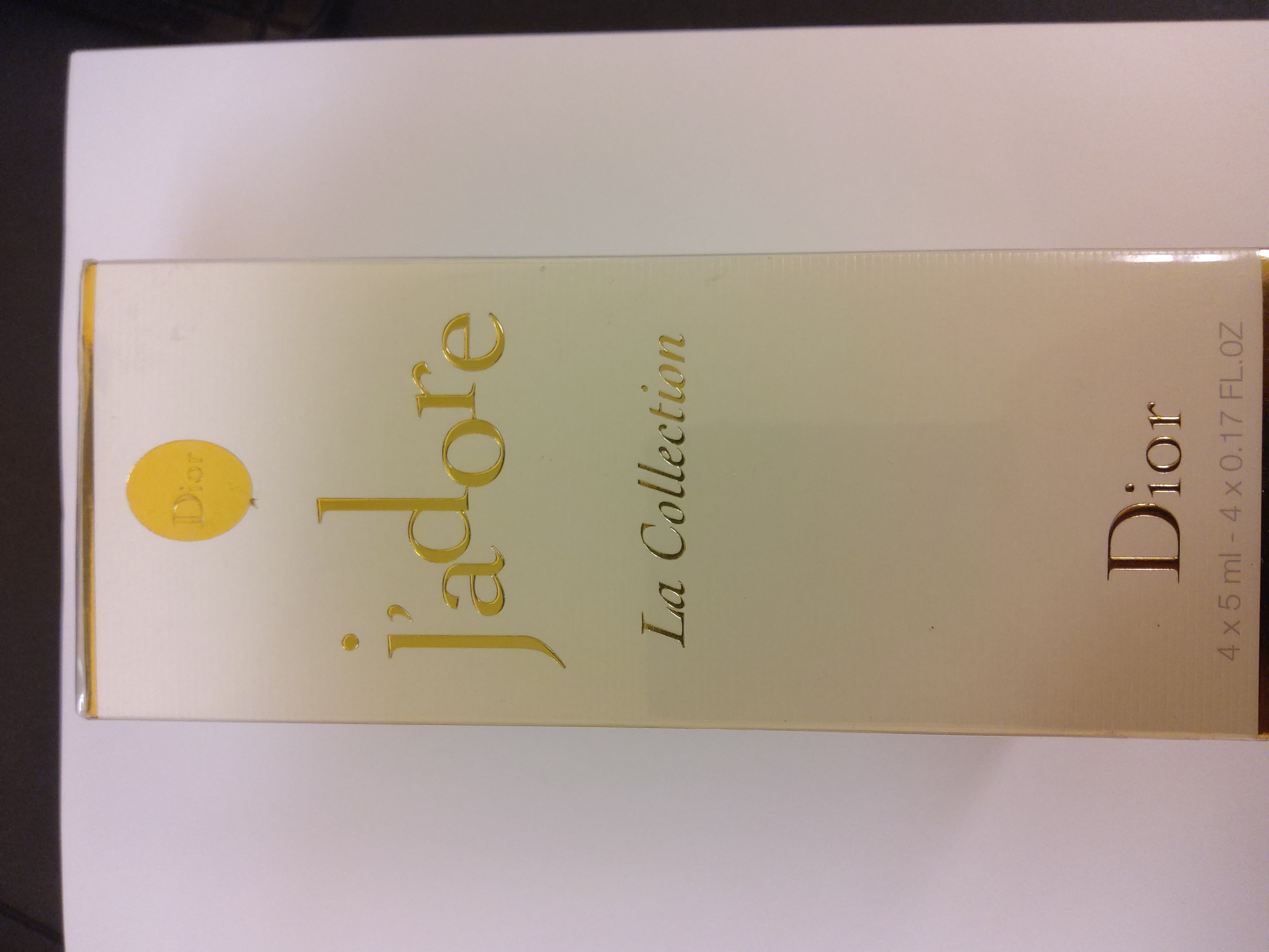 Dior J'adore Parfum d'eau Ceranmic Coffret Miniature Gift Set 5ml