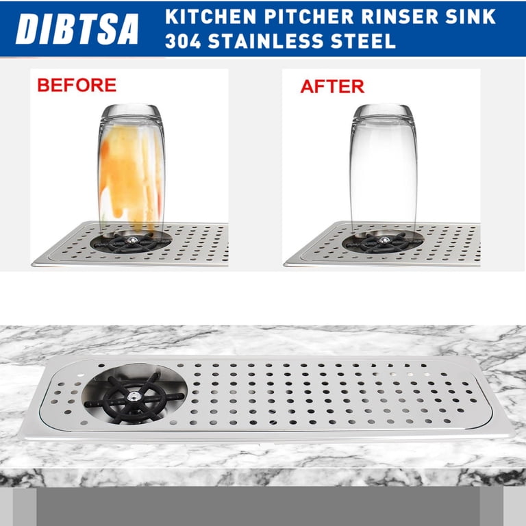 304 Stainless Sink Rinser Lvifloae 304 Stainless Steel Cup Washer ...