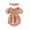 Brown, variant on Vedolay Bodysuits For Girl Baby Girls Bodysuit Clothes Funny Cute Creeper One-Piece Baby Bodysuit,Brown 12-18 Months
