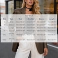 thumbnail image 3 of Women's Faux Leather Long Sleeve Moto Jacket | Round Neck Commuter Blazer Style Outerwear for Office Professional & City Commute - Sleek Casual Coat for Fall Winter Workwear, 3 of 5