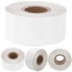 thumbnail image 4 of Papel de aluminio para estampado en caliente, caja de paquete de tela de cuero, accesorios de decoración DIY, 3cm de ancho, 120 metros/rollo blanco, 4 of 7