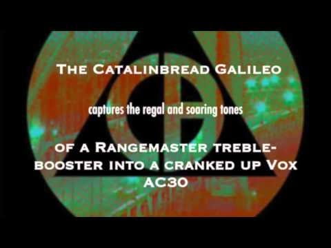 Catalinbread Galileo Treble Boost Foundation Overdrive Pedal