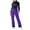 Purple, variant on CAIXIA Kids Snowpants Size 7 Insulated Girls Bib Overalls Winter Ski Pants For Outdoor Cold Weather Play And Activities