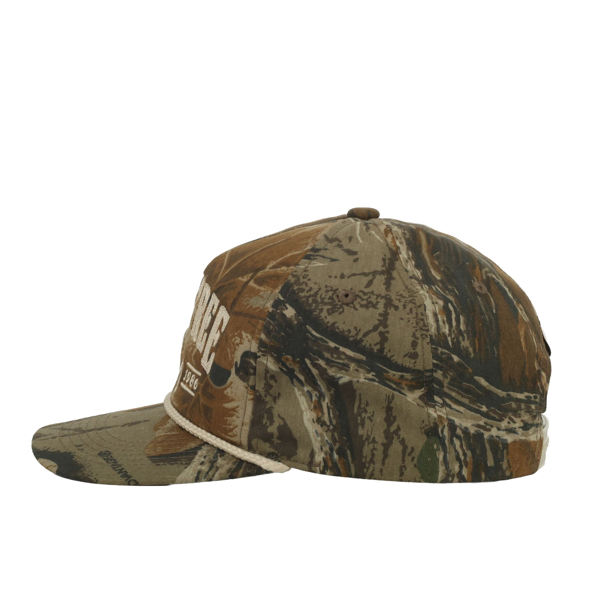 Realtree® Advantage Classic Camo Cap – Foam Front Flat Bill Snapback, One Size