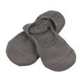 thumbnail image 3 of Women's Rayon from Bamboo Fiber No Show Thin with Thick Comfort Sole Socks - Size XL - Grey - 3 pairs, 3 of 6
