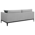 thumbnail image 5 of Apperson 3-piece Upholstered Track Arm Sofa Set Light Grey, 5 of 15
