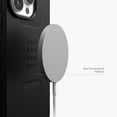 thumbnail image 5 of UAG iPhone 15 Pro Case 6.1" Civilian Black Built-in Magnet Compatible with MagSafe Charging Rugged Military Grade Dropproof Protective Cover by URBAN ARMOR GEAR, 5 of 9